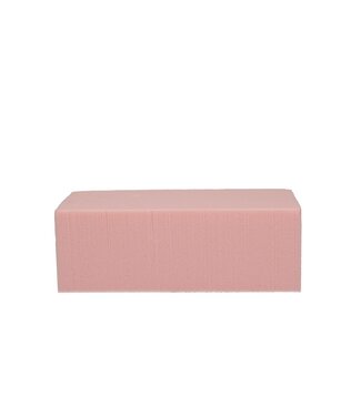 4A Hellrosa Oasis floral foam block | Größe 23 x 11 x 8 Zentimeter | Pro 4 Stück