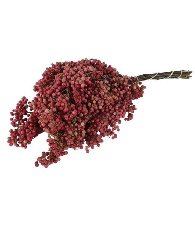 Natural dried pepper berries | Packed per piece in plastic bag | Ordered per 5 pieces