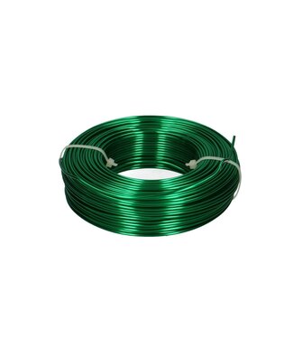 4A Green aluminium wire | Diameter 2 millimetres | Length 60 metres | Weight 500 grams | Per piece