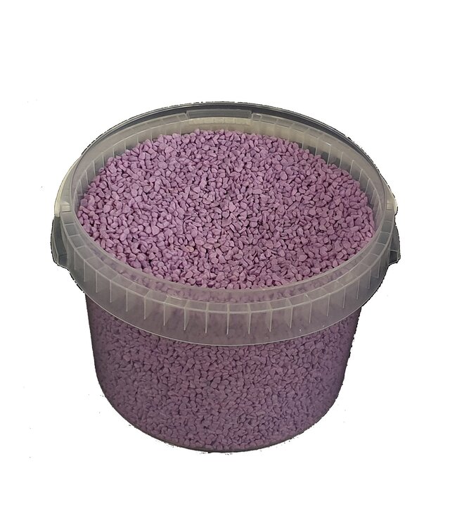 Lilac-coloured granules | Bucket capacity 3 litres | Order by bucket