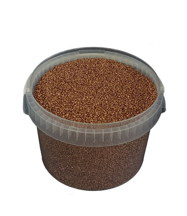 Copper-coloured granules | Bucket capacity 3 litres | Order by bucket