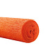 Roll orange crepe paper | Width 50 centimetres | Length 2.5 metres | Order per 5 rolls
