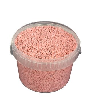 QC Rosa Granulat | 9 - 13 Millimeter feine Steinchen | 3 Liter pro Eimer | Pro Eimer