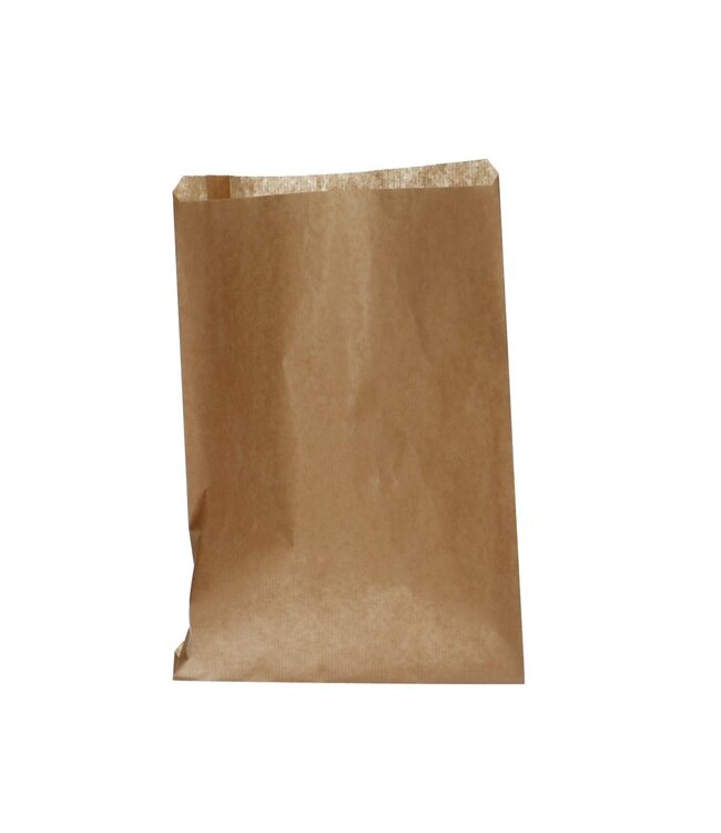 Sac cadeau marron | Taille 21 x 30 centimètres | Commande par 100 sacs