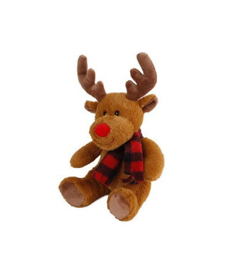 4A Soft plush soft toy Moose | Height 28 centimetres | Pack of 2 soft toys