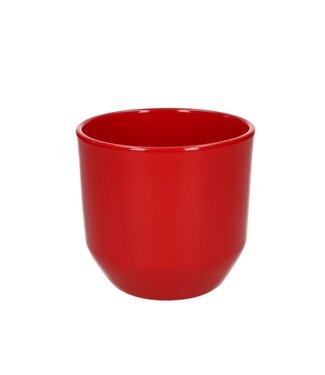 4A Red ceramic Knick jar | Diameter 13 centimetres | Height 12 centimetres | Per 8 pieces