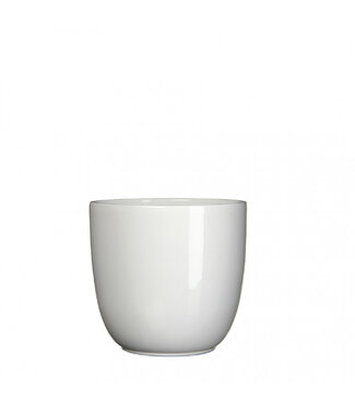 4A White ceramic Torino pot | Diameter 13.5 centimetres | Height 13 centimetres | Per 6 pieces