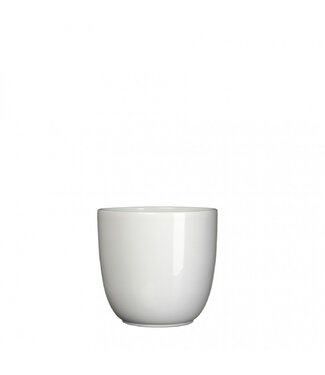 4A White ceramic Torino pot | Diameter 12 centimetres | Height 11 centimetres | Per 9 pieces