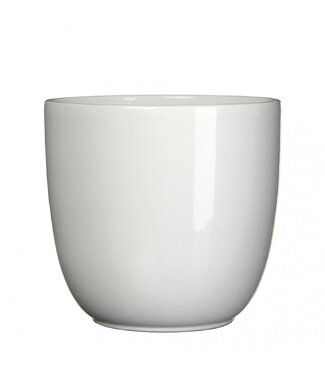 4A White ceramic Torino pot | Diameter 28 centimetres | Height 25 centimetres | Per piece