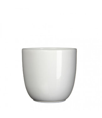 4A White ceramic Torino pot | Diameter 17 centimetres | Height 16 centimetres | Per 4 pieces