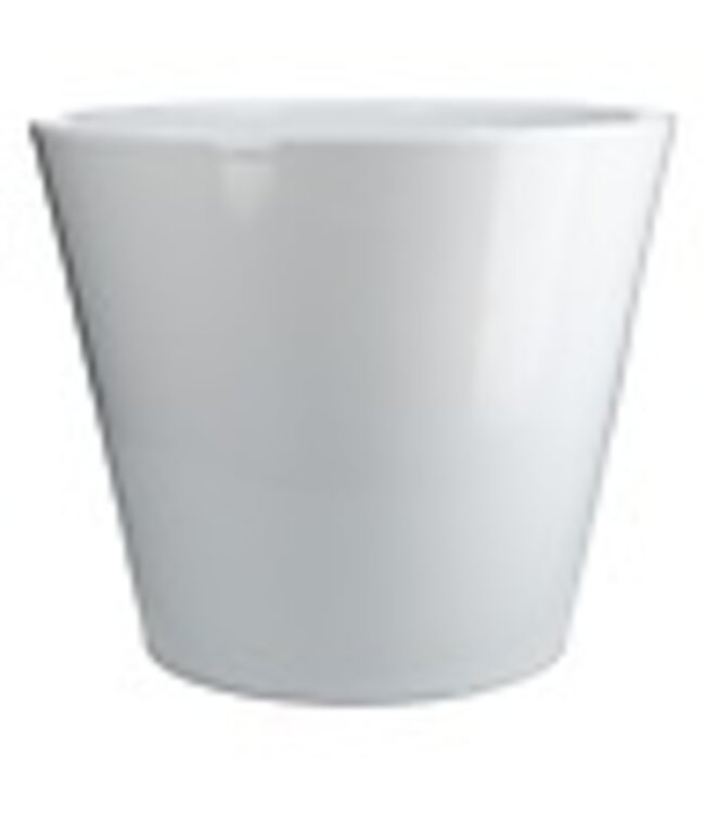 Witte keramiek Napoli pot | Diameter 34 centimeter | Hoogte 28 centimeter  | Per pot te bestellen