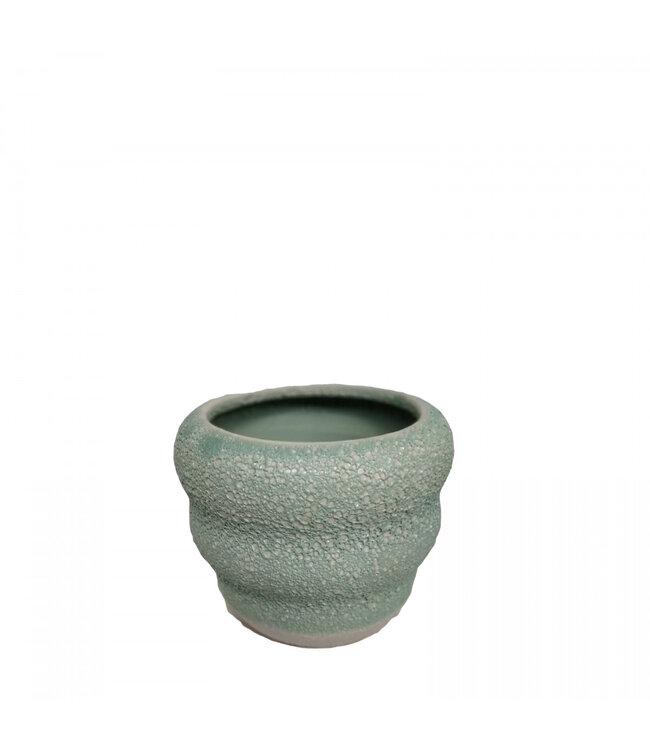 Keramiek Varzi pot d12.5*10.5cm ( x 6 )