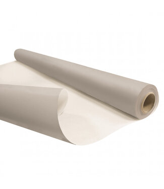 4A Rouleau de papier gris imperméable à l'eau | Largeur 80 centimètres | Longueur 25 mètres | Par pièce