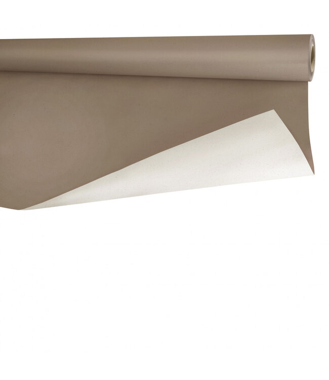 Rolle braunes Papier Beet | Breite 80 Zentimeter | Länge 40 Meter | Gewicht Blatt 80 Gramm | Bestellung pro Rolle