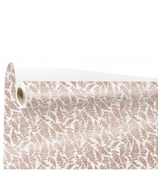 4A Roll of white bronze coloured paper Cyrielle | Width 80 centimetres | Length 40 metres | Per piece