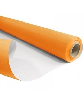 4A Rolle orangefarbenes Papier | Breite 80 Zentimeter | Länge 40 Meter | Blattgewicht 60 Gramm | Pro Stück