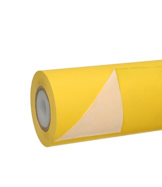 4A Roll yellow paper | Width 25 centimetres | Sheet weight 50 grams | Roll weight 1.25 kilograms | Per piece