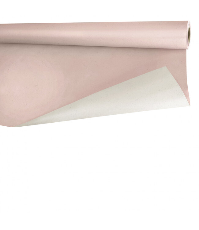 Rolle hellrosa Papier Rübe | Breite 80 Zentimeter | Länge 40 Meter | Gewicht Blatt 80 Gramm | Bestellung pro Rolle