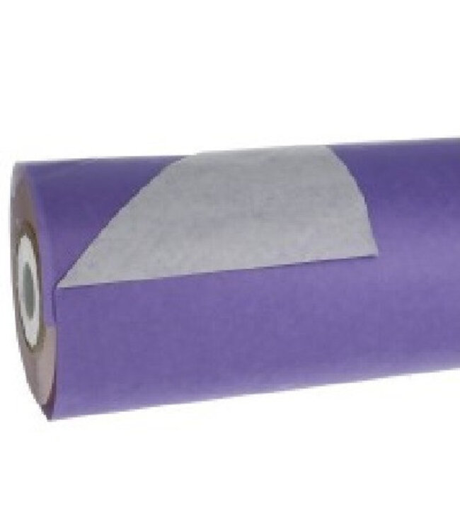 Roll lilac paper | Width 75 centimetres | Sheet weight 40 grams | Roll weight 10 kilograms | Order per roll