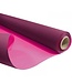 Rolle fuchsiafarbenes Rosenpapier Duo | Breite 80 Zentimeter | Länge 40 Meter | Blattgewicht 60 Gramm | Bestellung pro Rolle