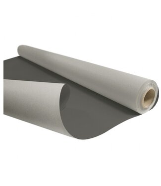4A Rol lichtgrijs donkergrijs papier Duo | Breedte 80 centimeter | Lengte 40 meter | 60 gram/m² | Per stuk
