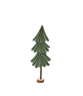 4A Kerst Boom vilt d13*38cm | Per stuk