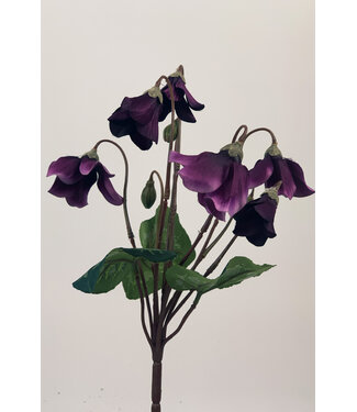 Silk Flowers by JJ cyclaam | paars | 28 centimeter | Per stuk