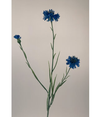 Silk Flowers by JJ korenbloem | blauw | 62 centimeter | Per stuk