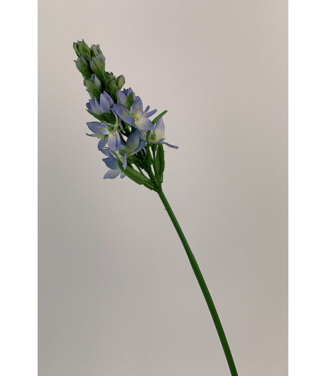 Blaue Lilie Seidenblume | Länge 45 Zentimeter | Stückweise bestellt