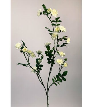 Silk Flowers by JJ Witte trosroos zijden bloem | Lengte 110 centimeter | Per stuk