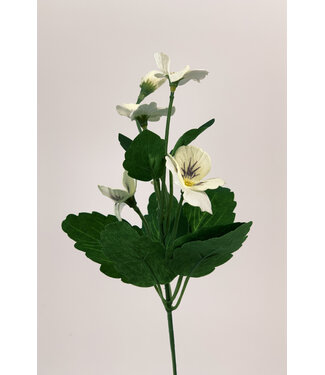 Silk Flowers by JJ viooltje | cream | 30 centimeter | Per stuk