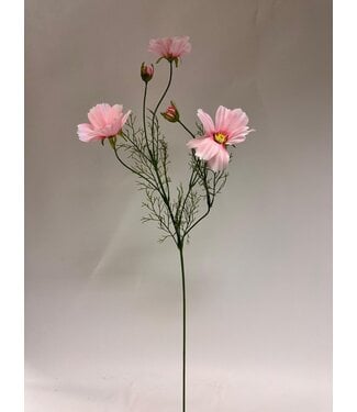 Silk Flowers by JJ cosmea | pink | 90 centimeter | Per stuk