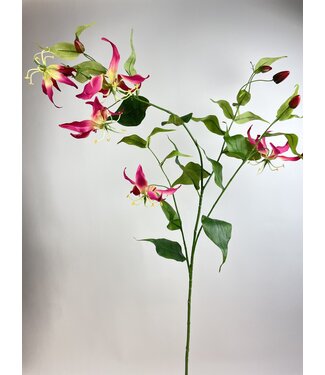 Silk Flowers by JJ gloriosa | fuchsia | 120 centimeter | Per stuk