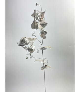 Silk Flowers by JJ lampionnentak | zilver | 65 centimeter | Per stuk