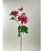 Roze chrysant zijden bloem | Lengte 70 centimeter | Per 3 stuks te bestellen