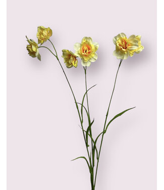 Silk Flowers by JJ narcis | geel | 68 centimeter | Per stuk