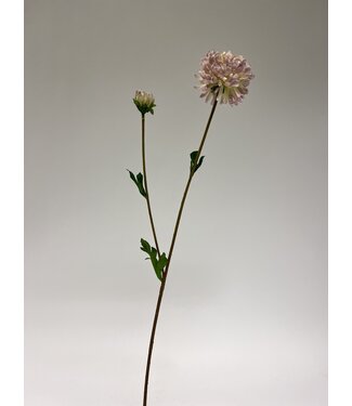 Silk Flowers by JJ Paarse chrysant zijden bloem | Lengte  63 centimeter | Per stuk