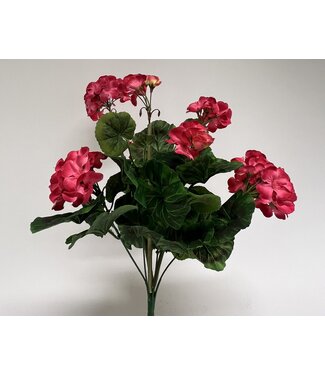 Silk Flowers by JJ geranium | roze | 48 centimeter | Per stuk