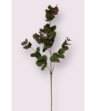 Silk Flowers by JJ eucalyptus | groen roze | 90 centimeter | Per stuk