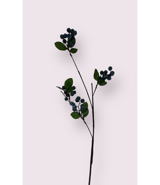 Silk Flowers by JJ bessentak | blauw |  86 centimeter | Per stuk