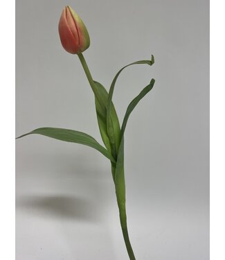 Silk Flowers by JJ Roze tulp ballade zijden bloem | Lengte 38 centimeter | Per stuk