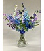 boeket dazzling delphiniums | blauw