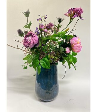 Silk Flowers by JJ boeket purple romance | paars roze