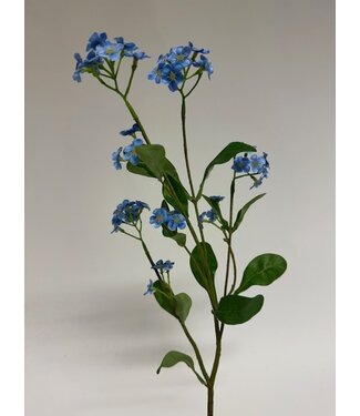 Silk Flowers by JJ vergeet mij  niet | blauw | 49 centimeter | Per stuk