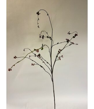 Silk Flowers by JJ bessentak | bordeaux | 110 centimeter | Per stuk