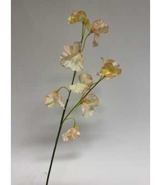 Silk Flowers by JJ lathyrus | licht geel | 58 centimeter | Per stuk