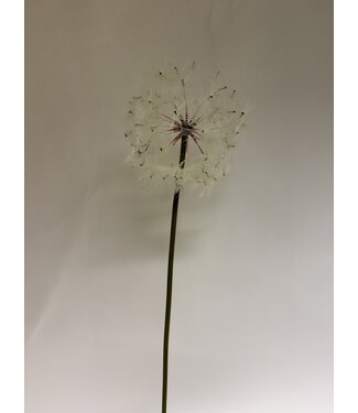 Silk Flowers by JJ paardenbloem | wit | 90 centimeter | Per stuk