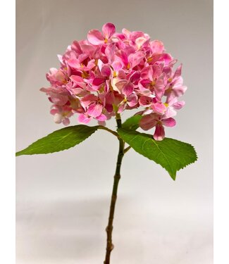 Silk Flowers by JJ hortensia | licht roze | 45 centimeter | Per stuk