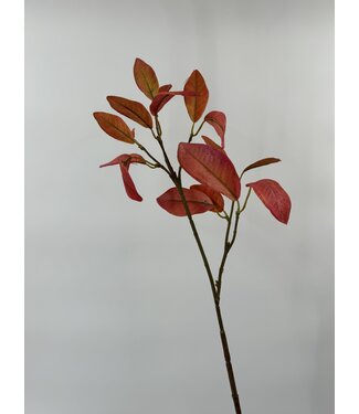 Silk Flowers by JJ laurierblad | bruin rood | 52 centimeter | Per stuk