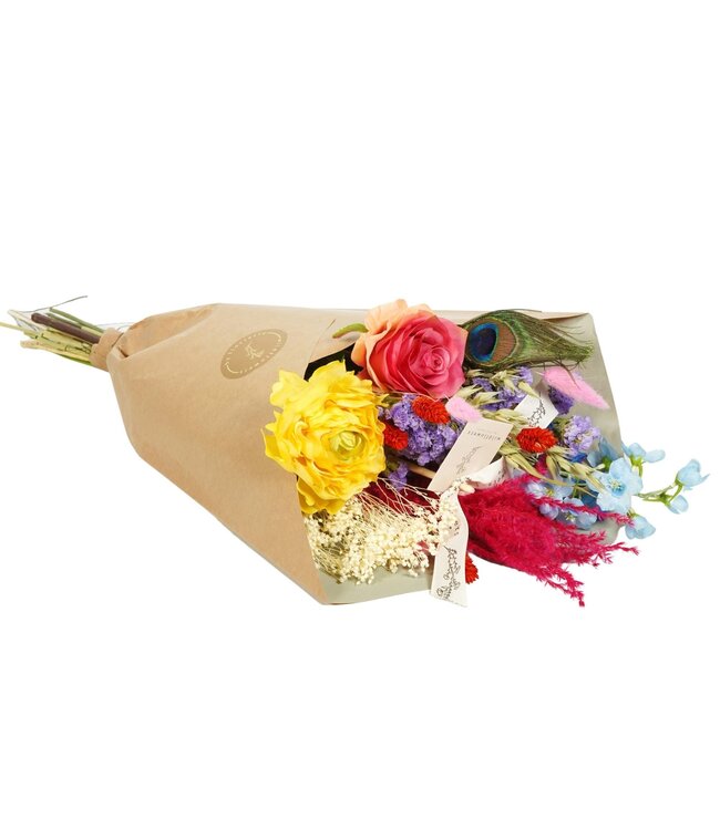 Bouquet of dried flowers and silk flowers "Summer Party" | Order individually